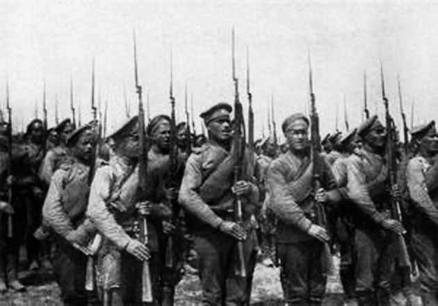 русская пехота начала XX века